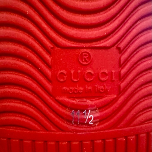 COPY - New in Box Red LeatherAc Sneakers Size 11.5 - Picture 12 of 15